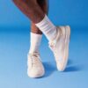 Courtlite2 Run witte leren herensneakers Courtlite2 Run witte leren herensneakers
