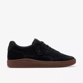 Craft Rally Ace zwarte suède herensneakers