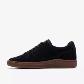 Craft Rally Ace zwarte suède herensneakers