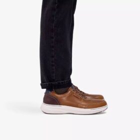 Craftwell herenschoenen met veters van bruin leer
