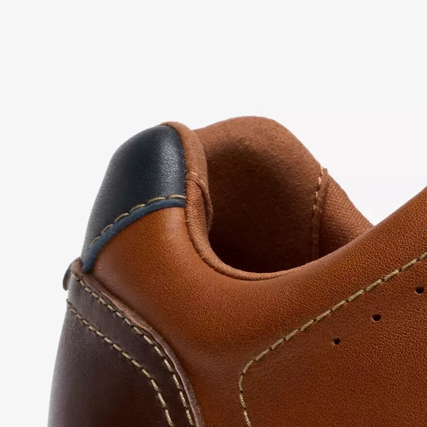 Craftwell herenschoenen met veters van bruin leer Craftwell herenschoenen met veters van bruin leer
