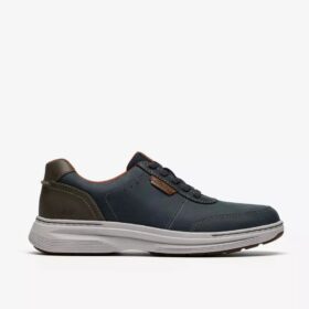 Craftwell Lace herenschoenen van marineblauw leer
