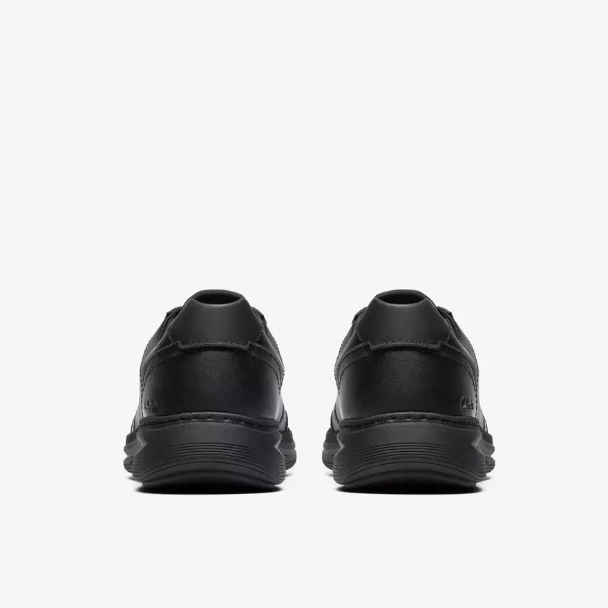 Craftwell Lace herensneaker van zwart leer | clarks Craftwell Lace herensneaker van zwart leer | clarks