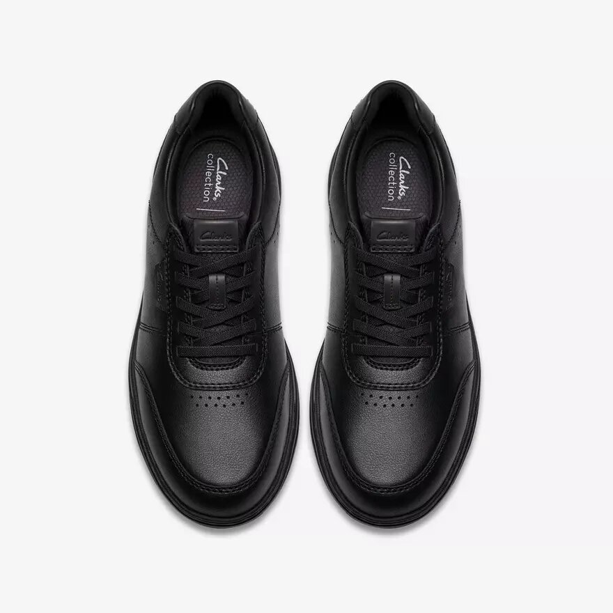 Craftwell Lace herensneaker van zwart leer | clarks Craftwell Lace herensneaker van zwart leer | clarks