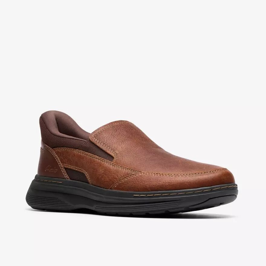 Craftwell Step bruine Tumb slip-ons voor heren Craftwell Step bruine Tumb slip-ons voor heren