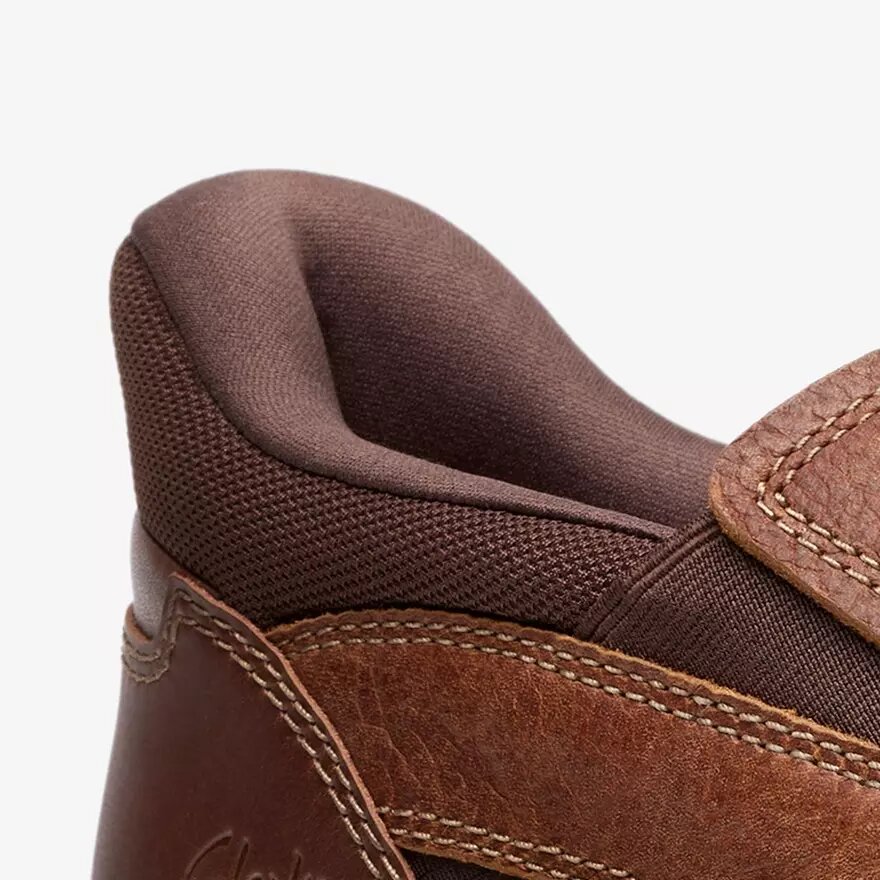 Craftwell Step bruine Tumb slip-ons voor heren Craftwell Step bruine Tumb slip-ons voor heren
