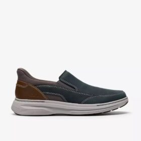 Craftwell Step herenslip-on van marineblauw leer Craftwell Step herenslip-on van marineblauw leer
