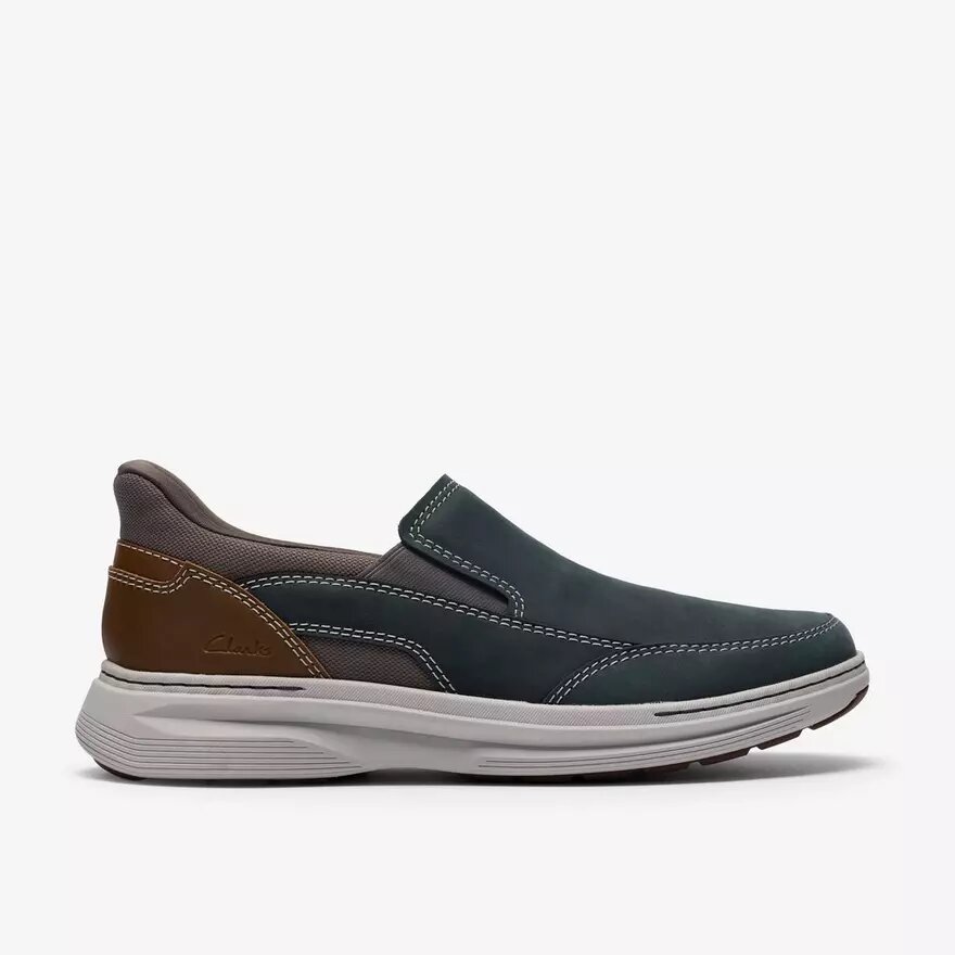 Craftwell Step herenslip-on van marineblauw leer Craftwell Step herenslip-on van marineblauw leer
