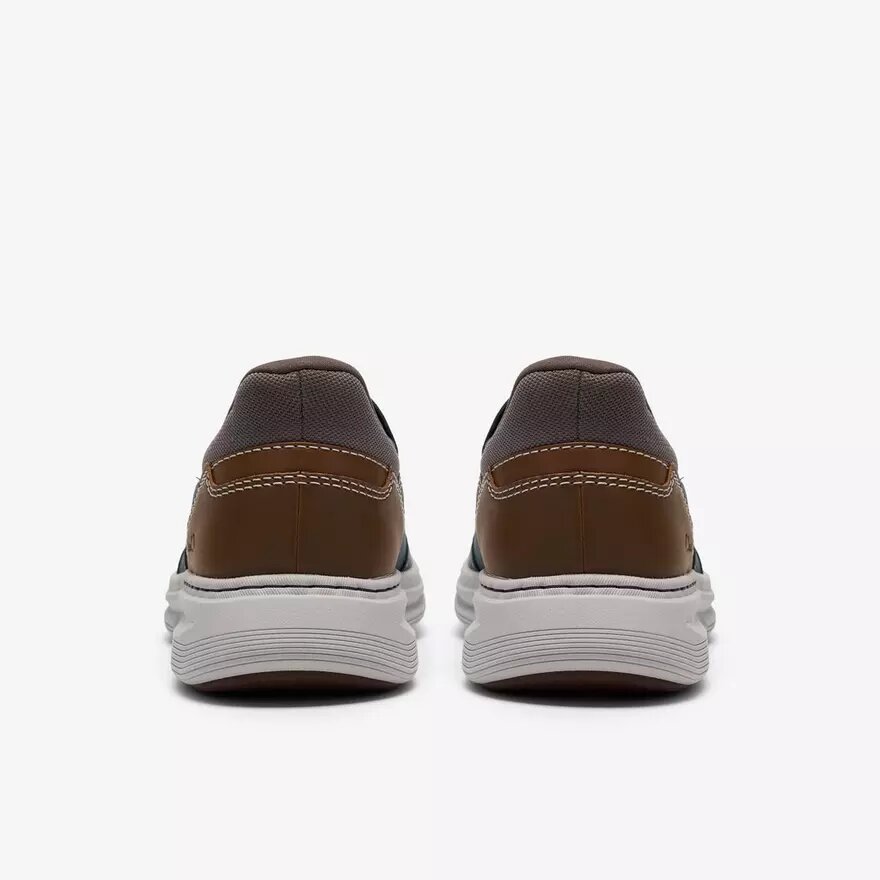 Craftwell Step herenslip-on van marineblauw leer Craftwell Step herenslip-on van marineblauw leer