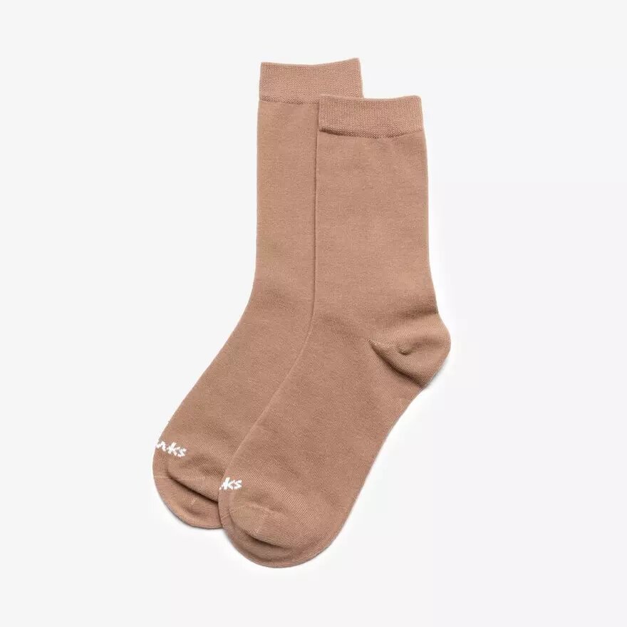 Crew-sokken in tan Crew-sokken in tan