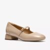 Daiss30 Bar beige lakleren damesschoenen Daiss30 Bar beige lakleren damesschoenen