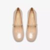 Daiss30 Bar beige lakleren damesschoenen Daiss30 Bar beige lakleren damesschoenen