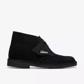 Dames Desert Boot Zwarte suède Desert boots VS