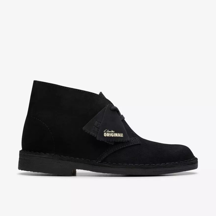 Dames Desert Boot Zwarte suède Desert boots VS Dames Desert Boot Zwarte suède Desert boots VS
