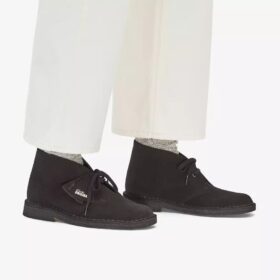 Dames Desert Boot Zwarte suède Desert boots VS
