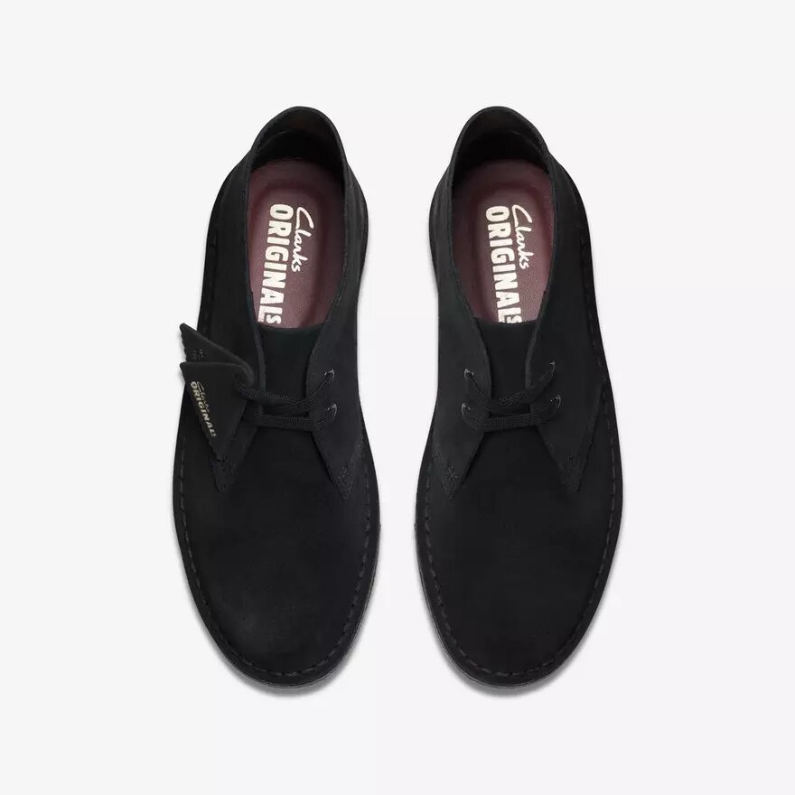 Dames Desert Boot Zwarte suède Desert boots VS Dames Desert Boot Zwarte suède Desert boots VS