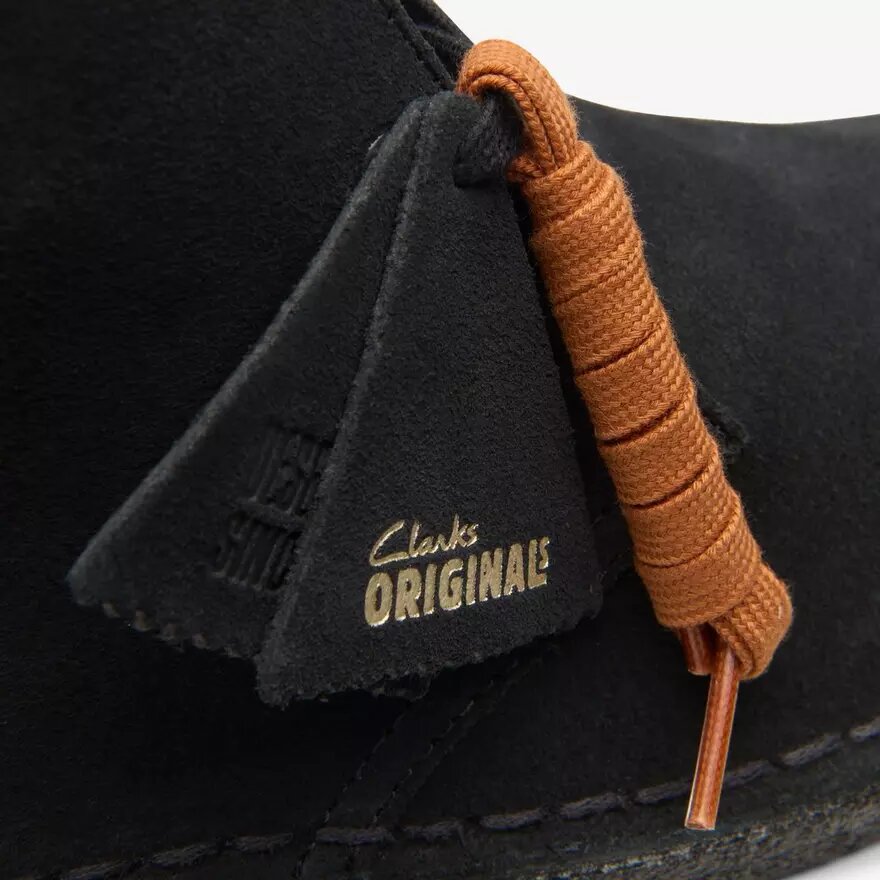 Dames Desert Boot Zwarte suède Desert boots VS Dames Desert Boot Zwarte suède Desert boots VS