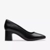 Dames Fernie Court zwarte leren schoenen US Dames Fernie Court zwarte leren schoenen US