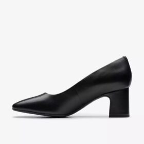 Dames Fernie Court zwarte leren schoenen US