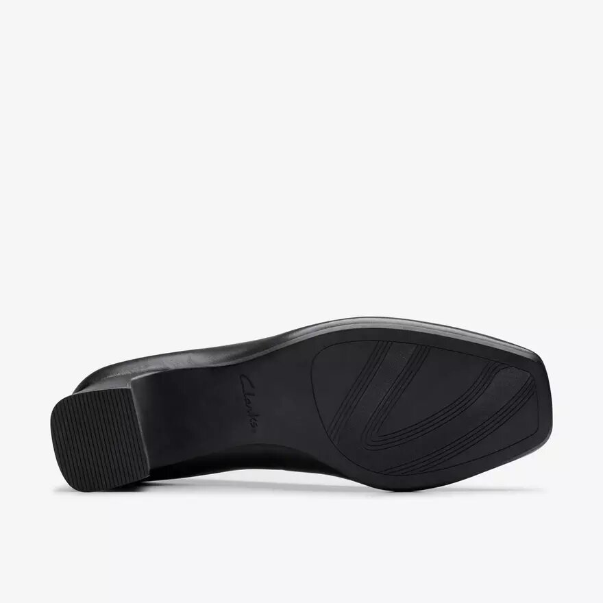 Dames Fernie Court zwarte leren schoenen US Dames Fernie Court zwarte leren schoenen US