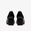 Dames Fernie Court zwarte leren schoenen US Dames Fernie Court zwarte leren schoenen US