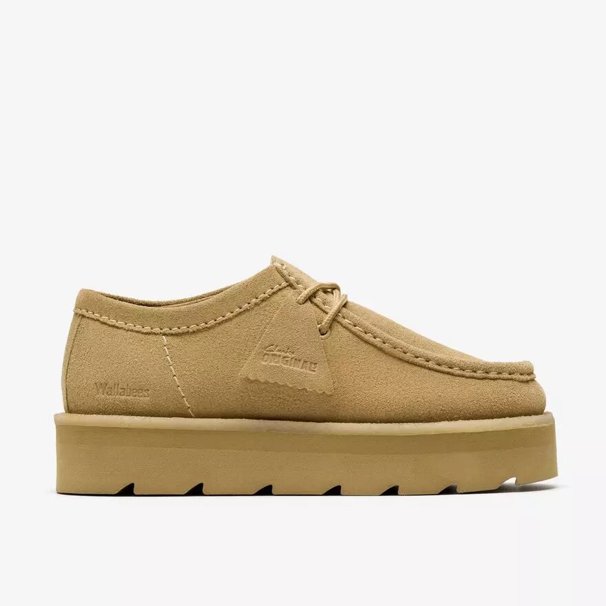 Dames Meare Walla. Wallabees van esdoornsuède Dames Meare Walla. Wallabees van esdoornsuède