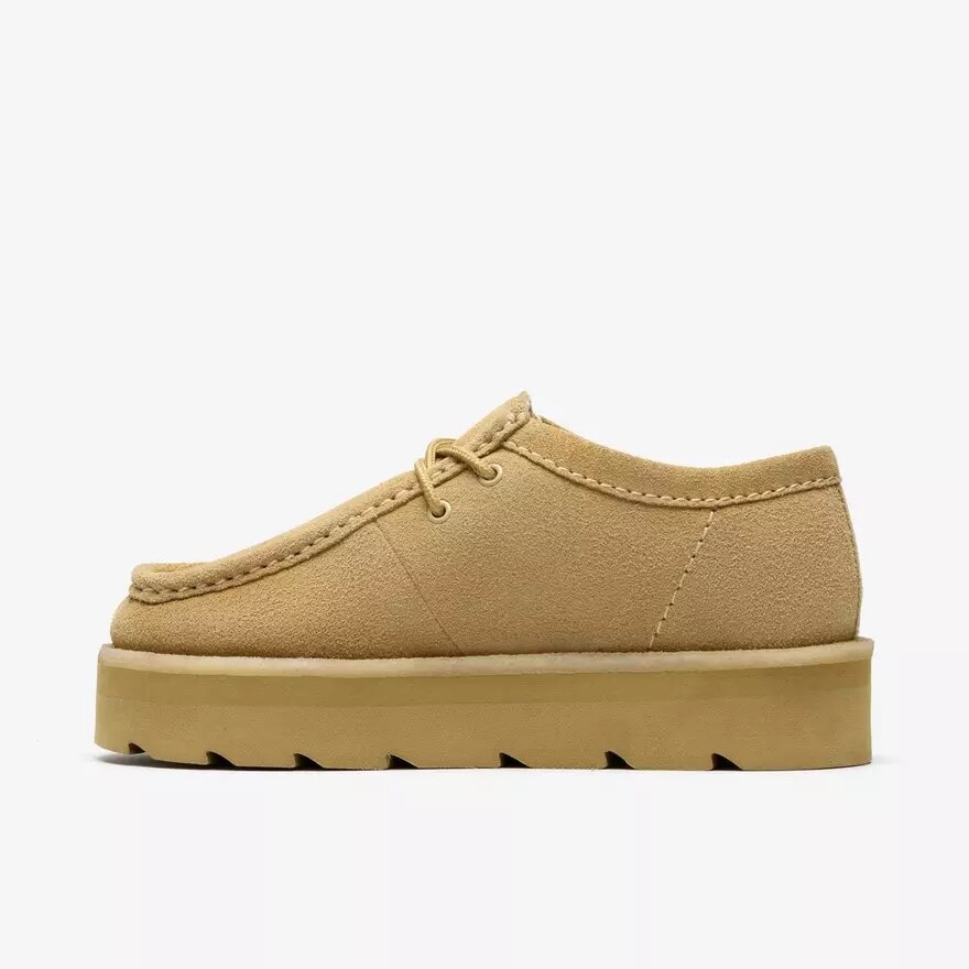 Dames Meare Walla. Wallabees van esdoornsuède Dames Meare Walla. Wallabees van esdoornsuède