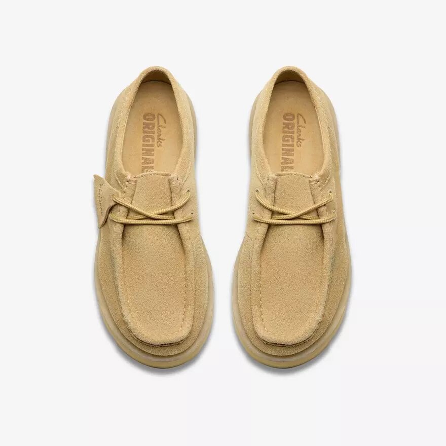 Dames Meare Walla. Wallabees van esdoornsuède Dames Meare Walla. Wallabees van esdoornsuède