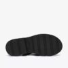 Dames Orinoco3 platte sandalen met riempjes van zwart leer