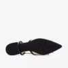 Dames Sensa15 Bow crèmekleurige leren Slingbacks Dames Sensa15 Bow crèmekleurige leren Slingbacks