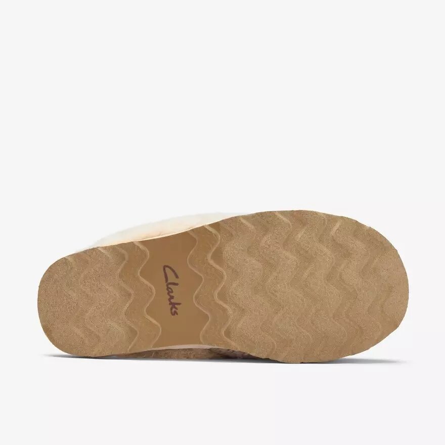 Dames Stockinette-slippers in kaki Dames Stockinette-slippers in kaki