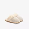 Dames Stockinette-slippers in kaki Dames Stockinette-slippers in kaki