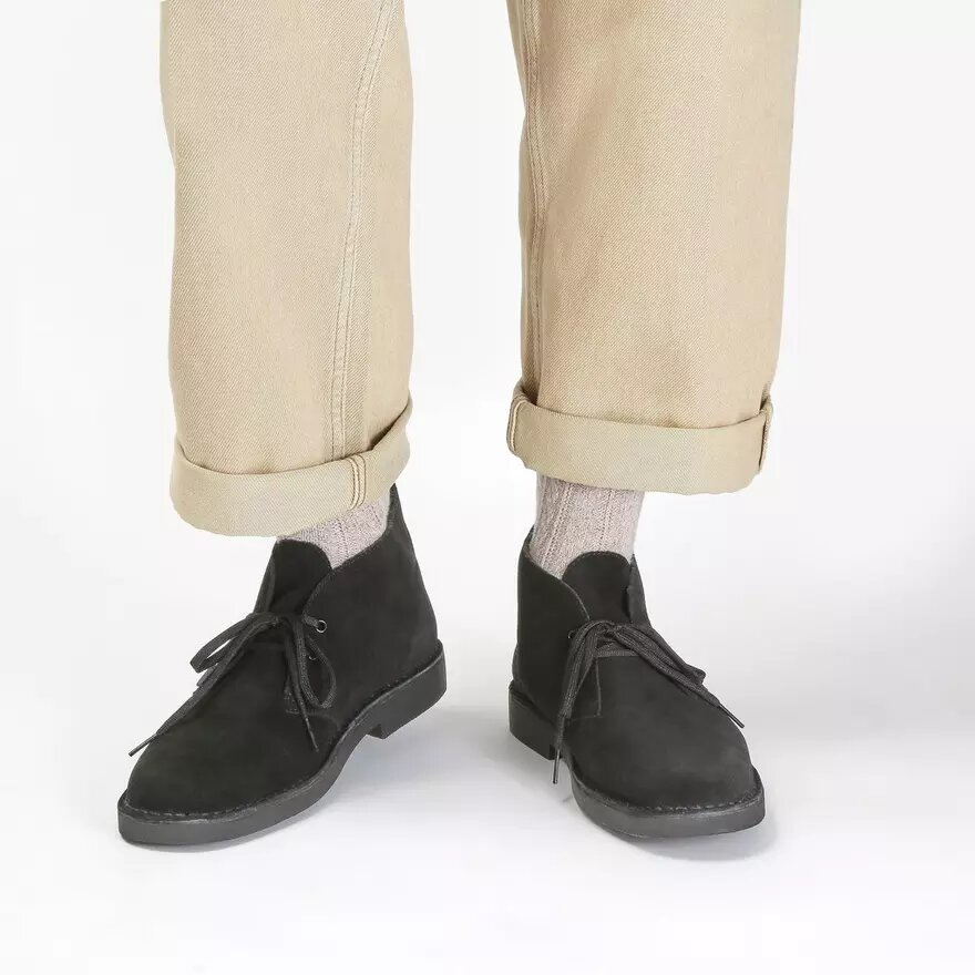 Desert Boot Evo voor heren, zwarte suède chukka Desert Boot Evo voor heren, zwarte suède chukka