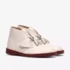 Desert Boot voor heren, wit leer Desert Boot voor heren, wit leer