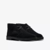 Desert Boot voor jongens, oudere modellen, zwarte suède enkellaarsjes, VS Desert Boot voor jongens, oudere modellen, zwarte suède enkellaarsjes, VS