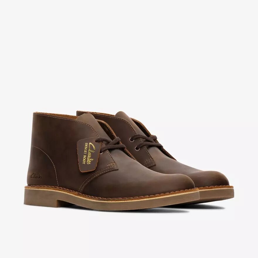 Desert boots Evo voor heren van bijenwasleer – VS Desert boots Evo voor heren van bijenwasleer – VS