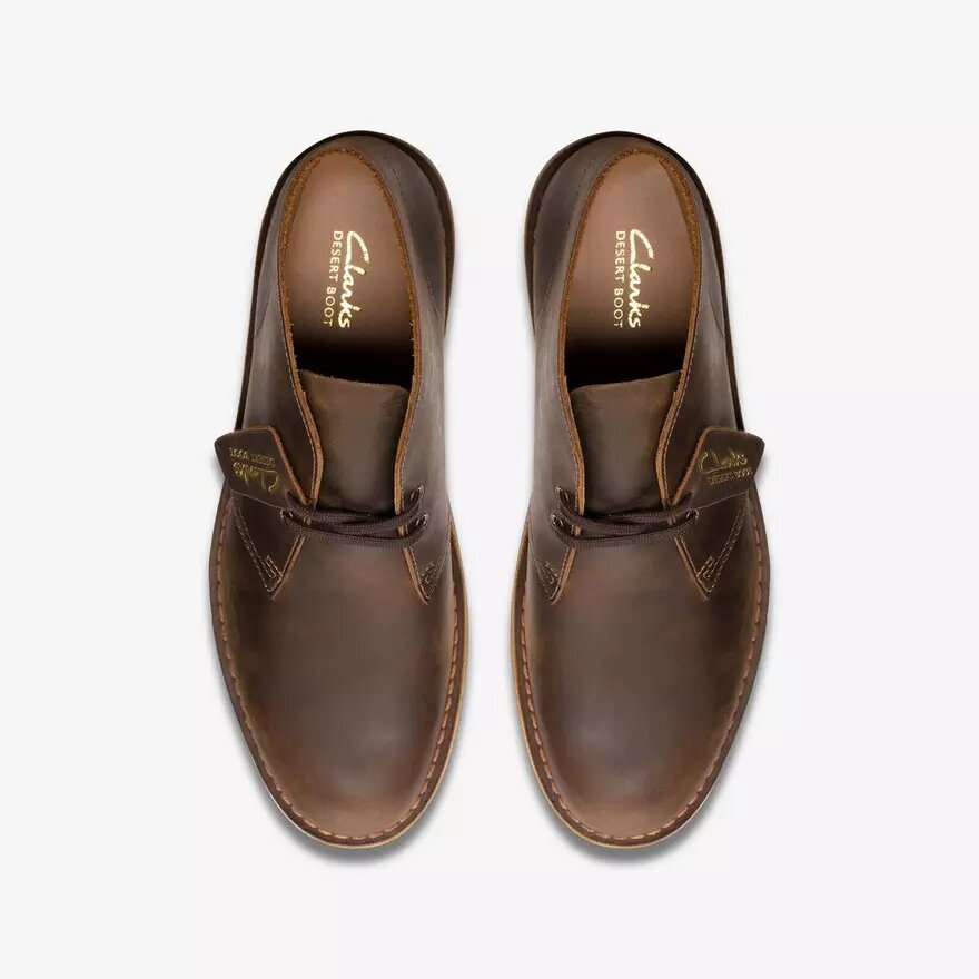 Desert boots Evo voor heren van bijenwasleer – VS Desert boots Evo voor heren van bijenwasleer – VS