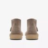 Desert boots voor dames van zandkleurig suède – Desert boots van ons