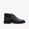 Desert boots voor jongens, oudere zwarte leren laarzen voor ons Desert boots voor jongens, oudere zwarte leren laarzen voor ons