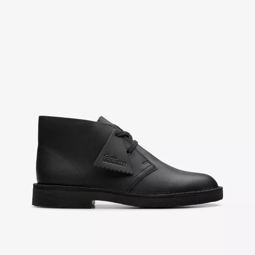 Desert boots voor jongens, oudere zwarte leren laarzen voor ons Desert boots voor jongens, oudere zwarte leren laarzen voor ons