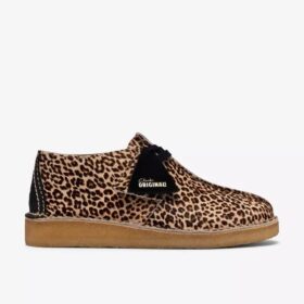 Desert Trek-schoenen met luipaardprint voor dames