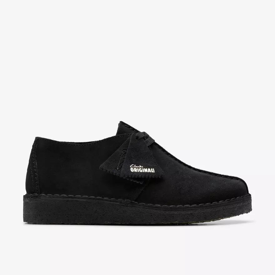 Desert Trek-schoenen voor dames van zwart suède Desert Trek-schoenen voor dames van zwart suède