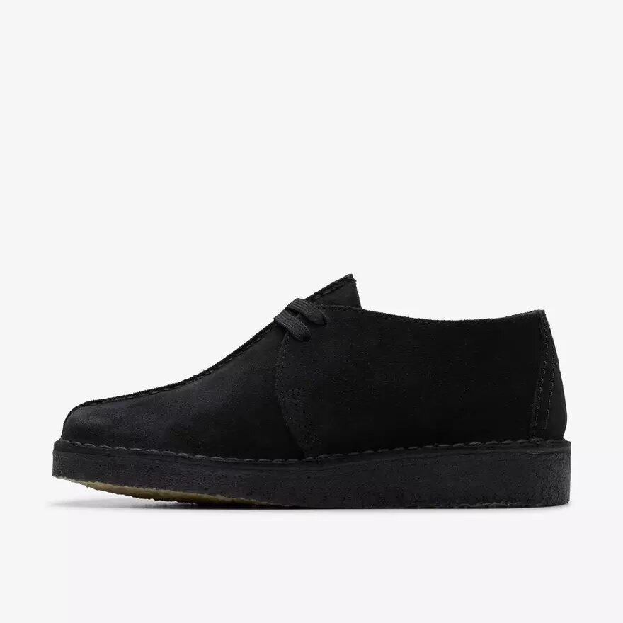 Desert Trek-schoenen voor dames van zwart suède Desert Trek-schoenen voor dames van zwart suède