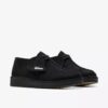 Desert Trek-schoenen voor dames van zwart suède Desert Trek-schoenen voor dames van zwart suède