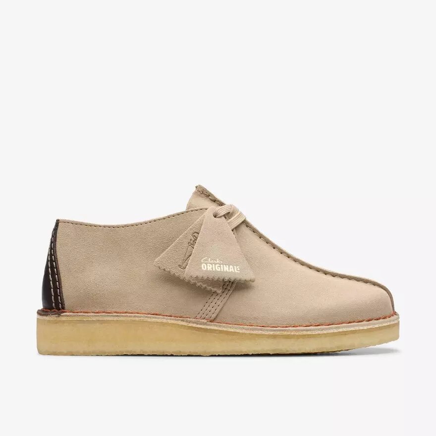 Desert Trek-schoenen voor heren van zandkleurig suède Desert Trek-schoenen voor heren van zandkleurig suède