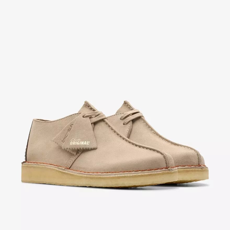 Desert Trek-schoenen voor heren van zandkleurig suède Desert Trek-schoenen voor heren van zandkleurig suède