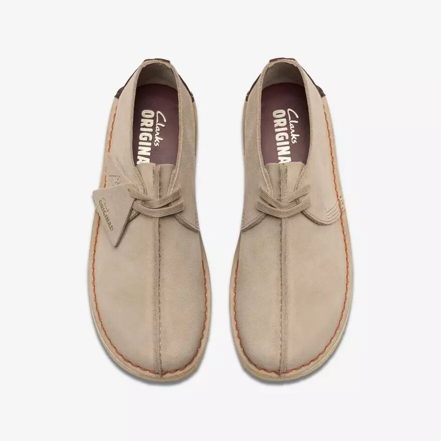 Desert Trek-schoenen voor heren van zandkleurig suède Desert Trek-schoenen voor heren van zandkleurig suède