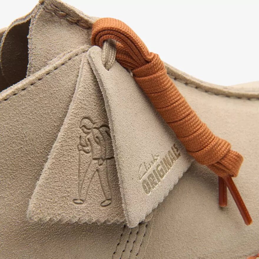 Desert Trek-schoenen voor heren van zandkleurig suède Desert Trek-schoenen voor heren van zandkleurig suède