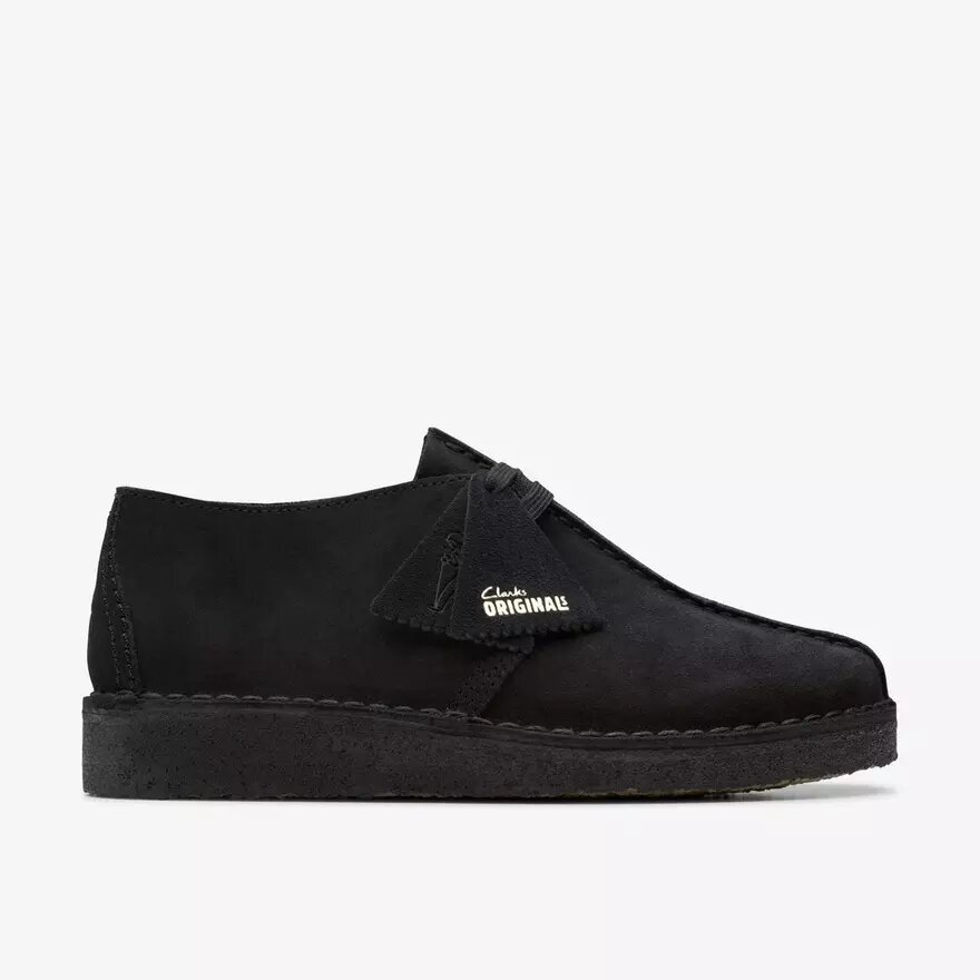 Desert Trek-schoenen voor heren van zwart suède (VS) Desert Trek-schoenen voor heren van zwart suède (VS)