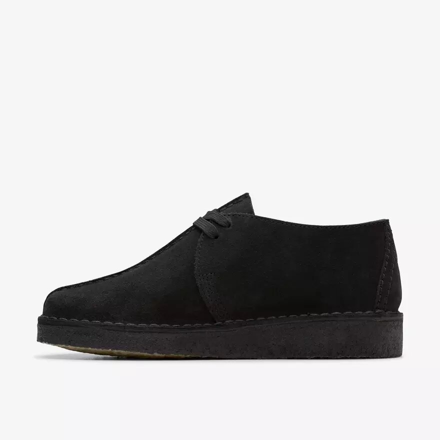 Desert Trek-schoenen voor heren van zwart suède (VS) Desert Trek-schoenen voor heren van zwart suède (VS)